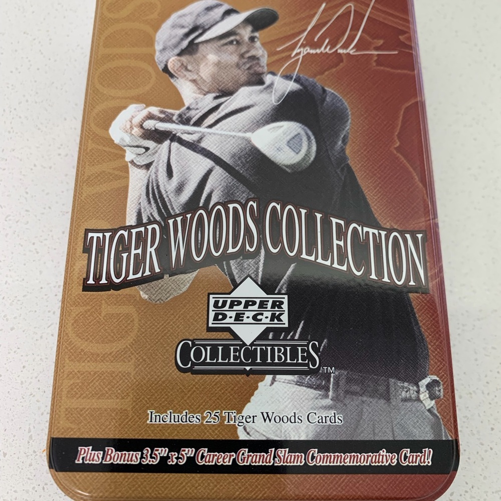 Upper Deck Tiger Woods Collection Tin